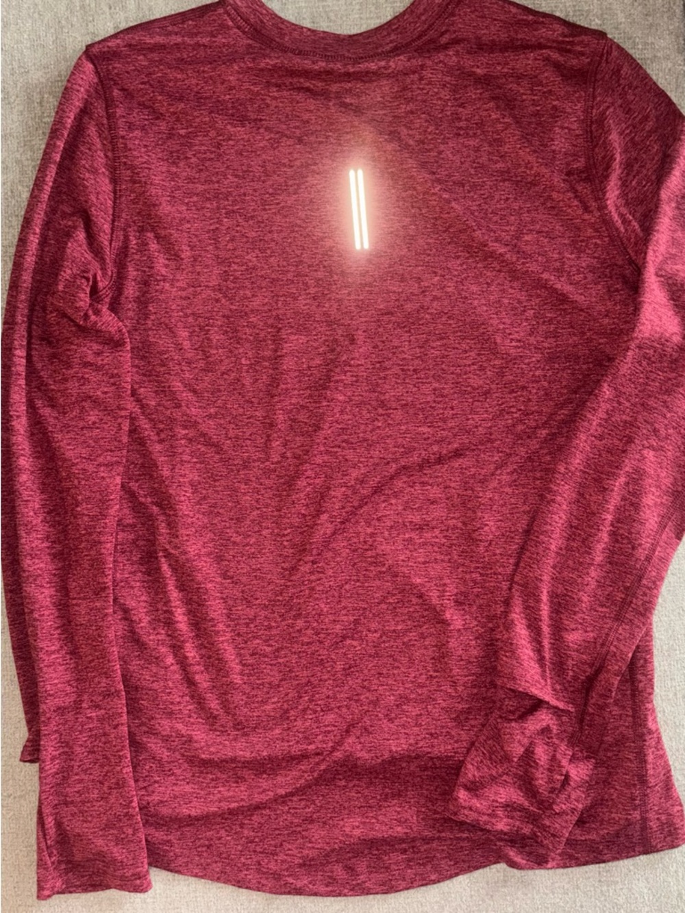 Nike Dri-FIT Running Long Sleeve Top Size M Thumbholes Pocket Athletic - Picture 5 of 5